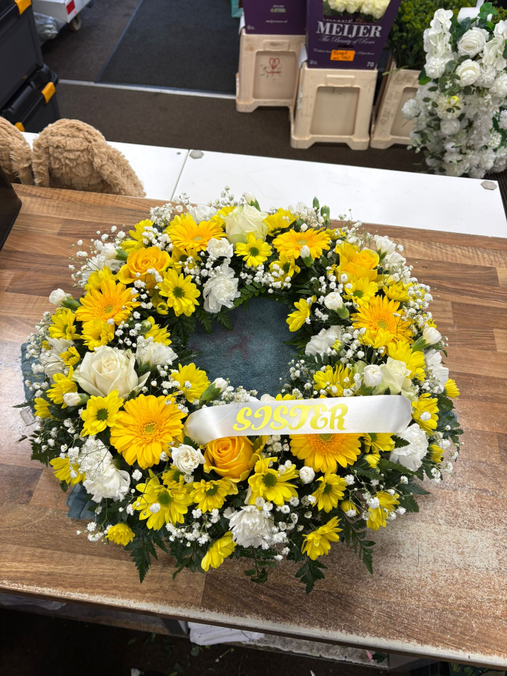 Yellow Wreath