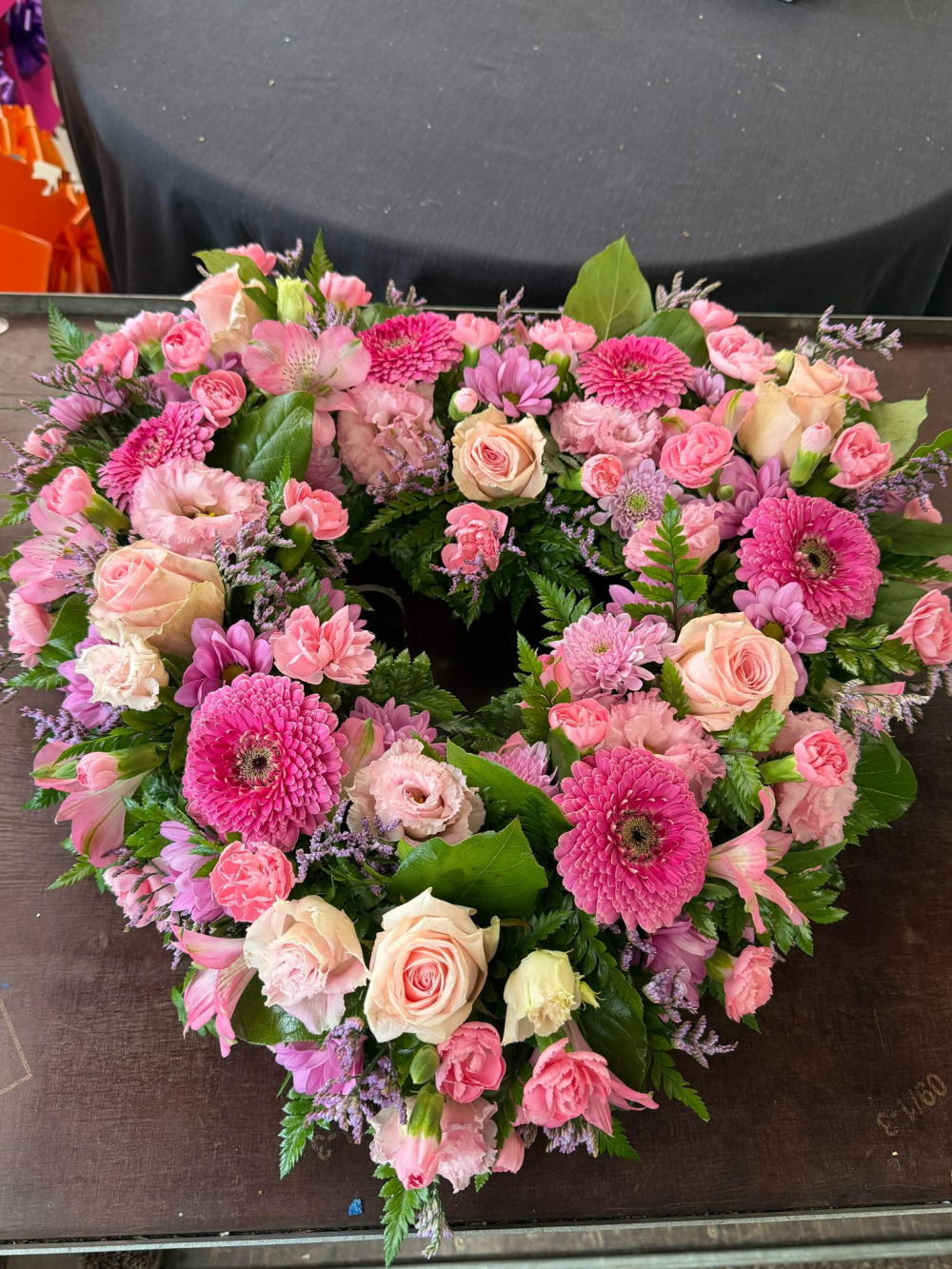 Pink Open Heart Tribute
