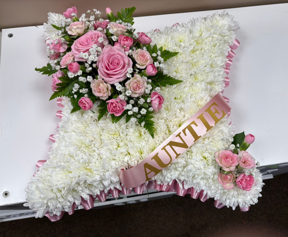 Pink Rose Cushion Tribute